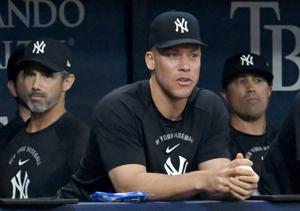 Aaron Judge's rib not fully healed, Yankees captain still not cleared for baseball activities