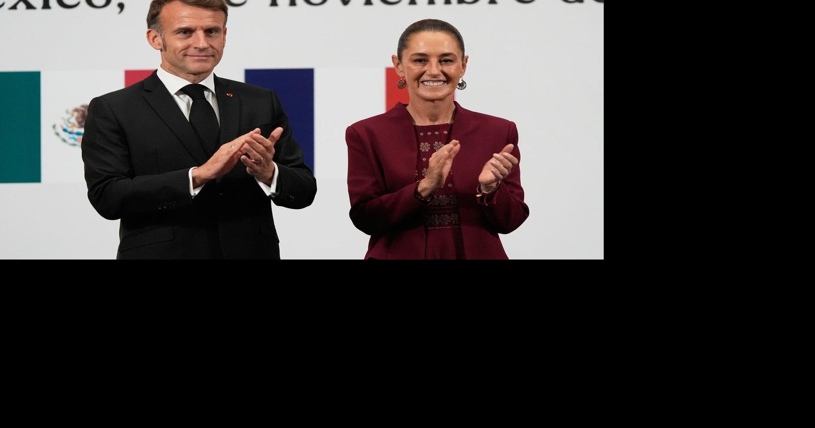 Mexico and France announce plan to boost economic and cultural ties after leaders meet