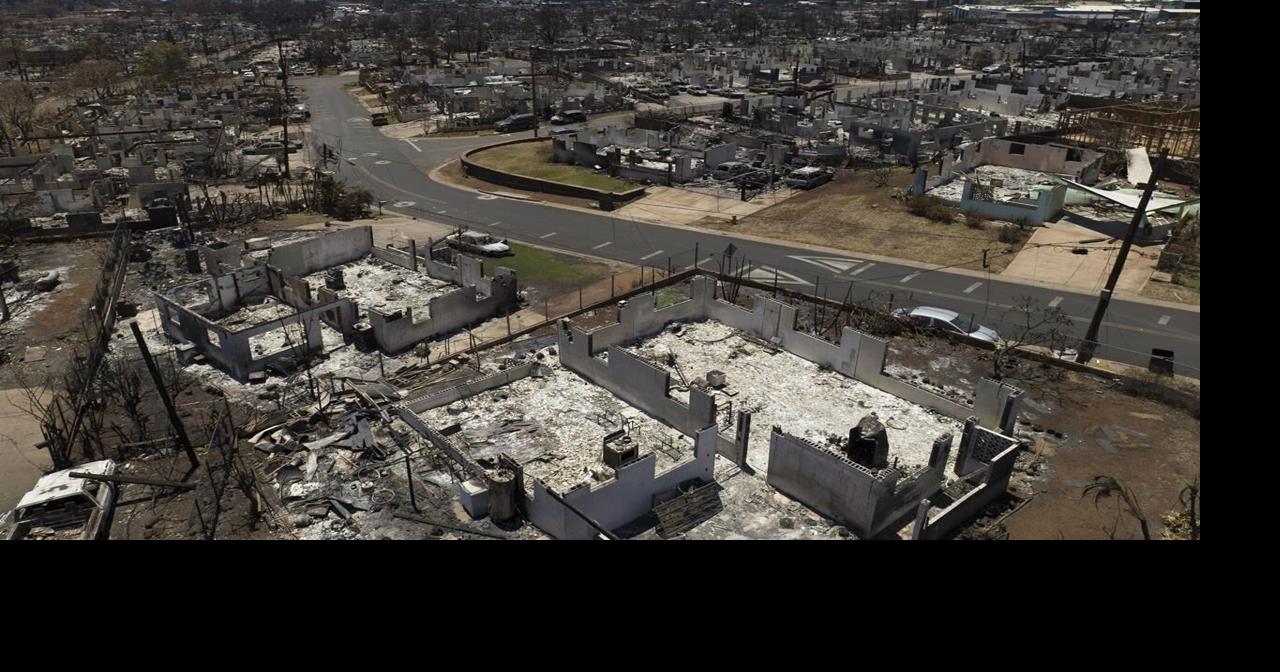 Maui County sues power company, saying utility did not turn off electricity during deadly wildfires