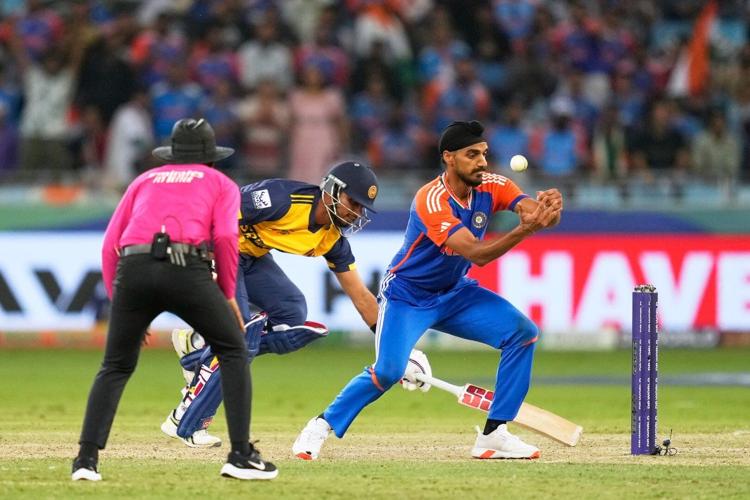 Nissanka hundred goes in vain as India beats Sri Lanka in a super over at the Asia Cup