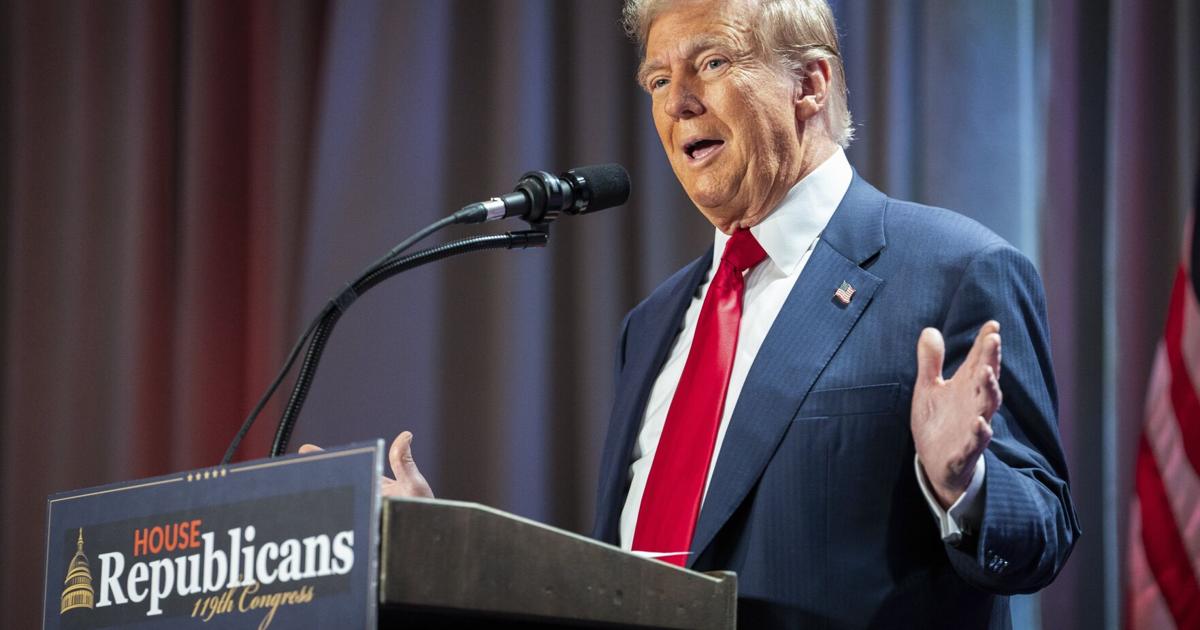 Donald Trump vows to hit Canada with tariffs on his first day in office
