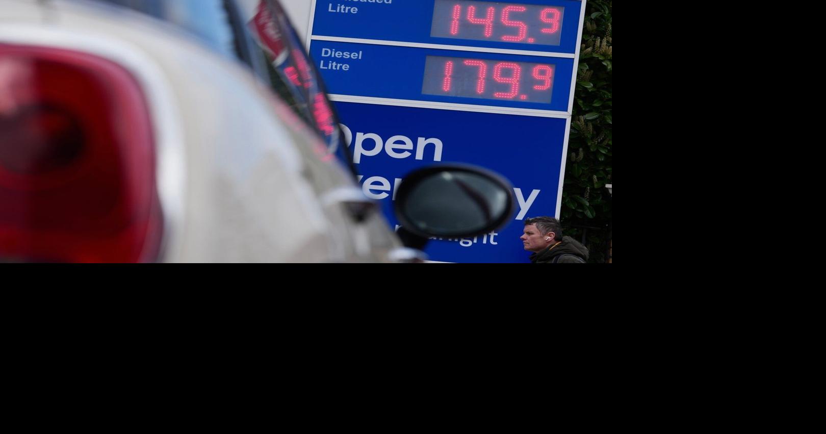 UK inflation rises to 3.3% on fuel shock