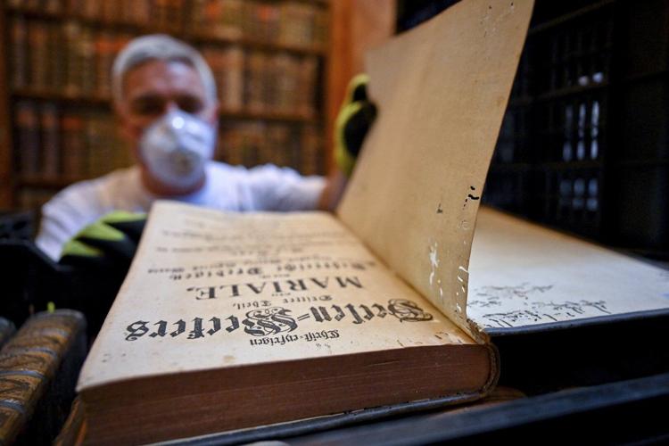 Hungary's oldest library is fighting to save 100,000 books from a beetle infestation