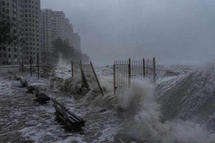 Typhoon Ragasa batters Hong Kong and southern China with intense rain and destructive winds