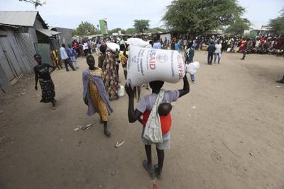 US says it destroyed 500 metric tons of expired food aid but it won't affect future distribution
