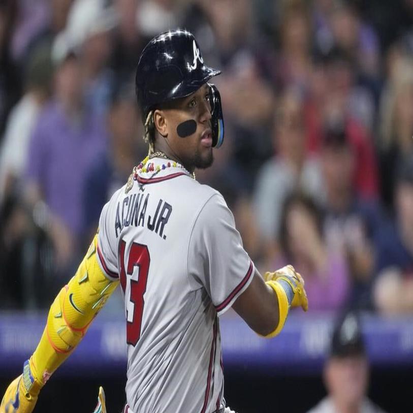 There is but one man in baseball's 30-60 club - and his name is Ronald  Acuña Jr.