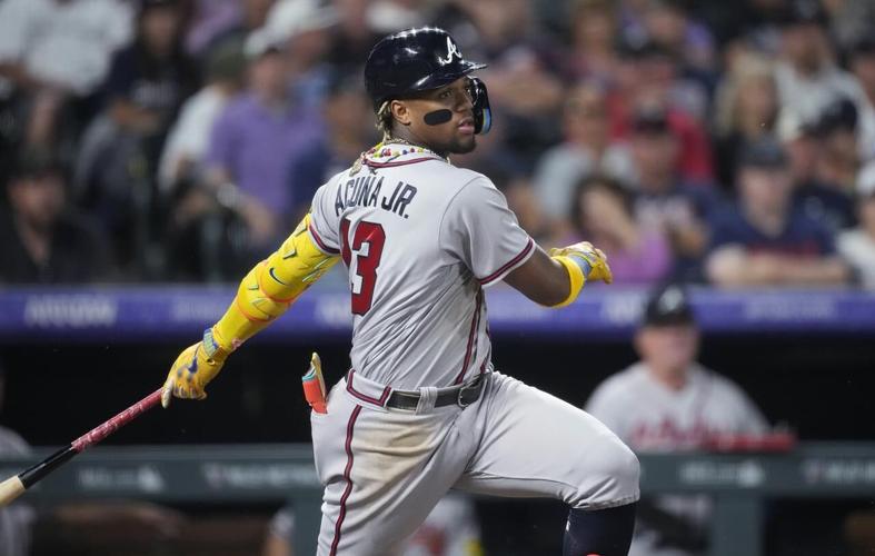 Ronald Acuña Jr. clubs grand slam to become first player in MLB