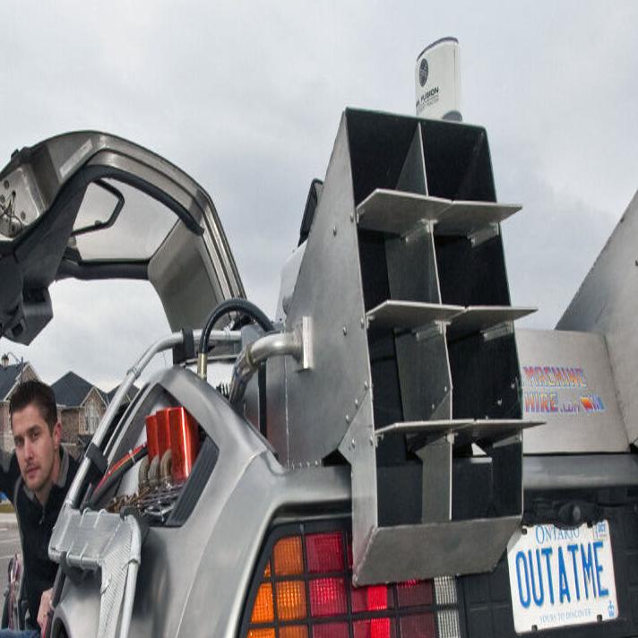 Back To The Future's Original Time Machine Wasn't Nearly As Stylish As The  DeLorean