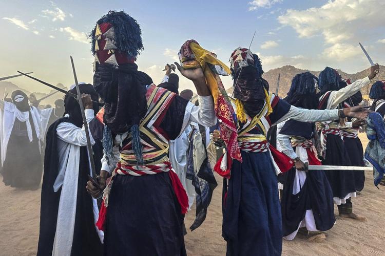 In the Sahara, a friendly dance competition carries on an ancient festival tradition