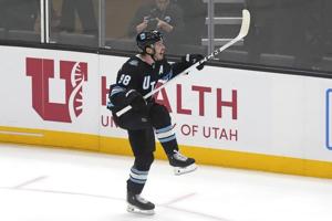 Mikhail Sergachev scores in OT to lift Utah over the Canucks 3-2