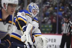 Fowler scores in OT to help St. Louis beat Detroit 2-1 for its 10th straight win
