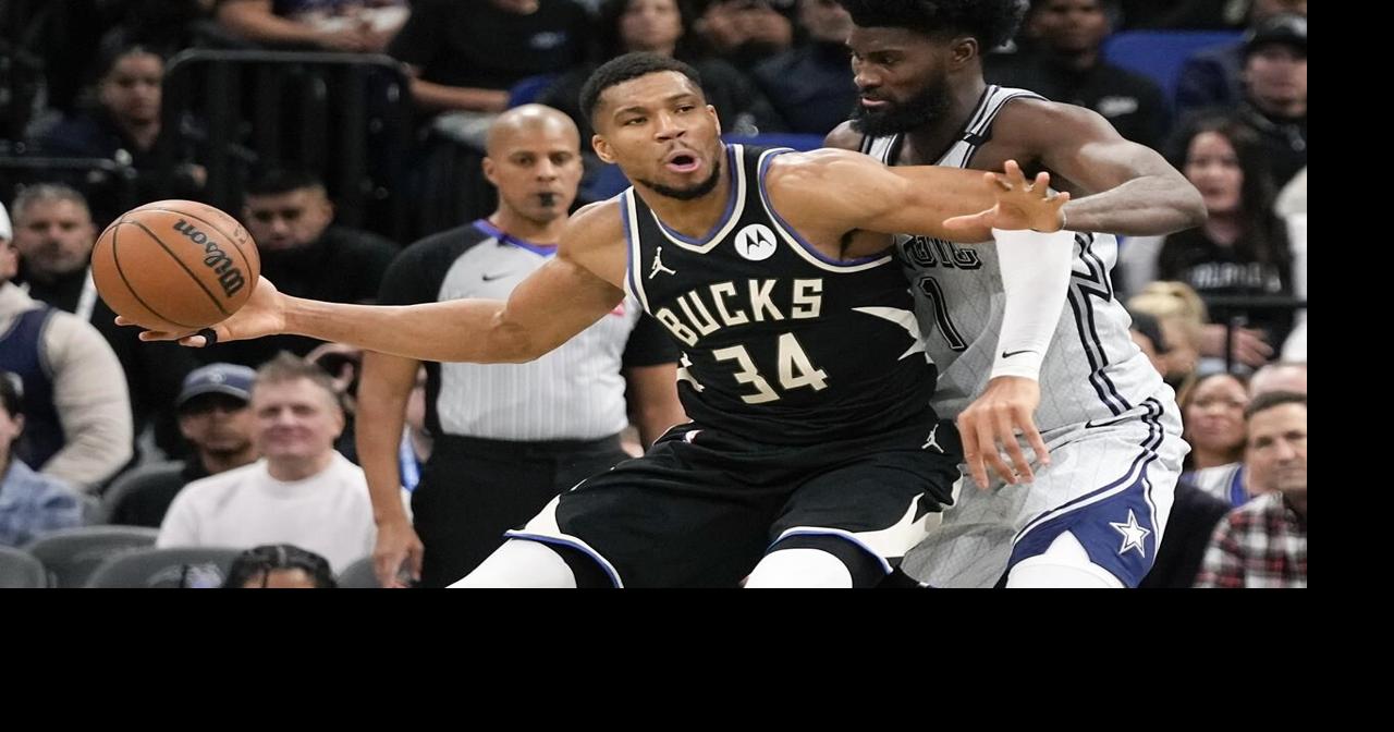 Antetokounmpo scores 41 and Bucks hold off Magic 109-106 in Banchero's return