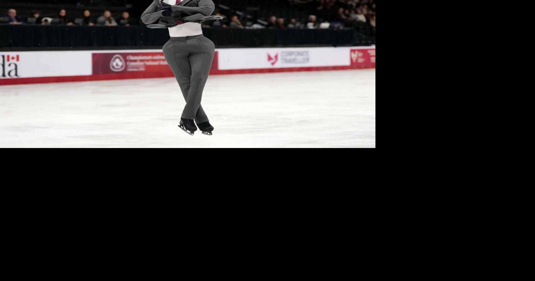 Stephen Gogolev was ‘comfortable’ from the first jump at the Canadian figure skating championships. His lead is, too
