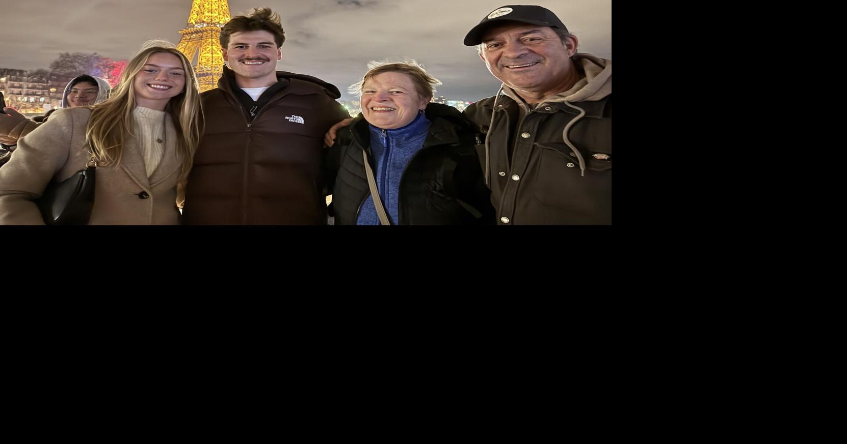 London, Paris, Cologne, Amsterdam: she visited with family