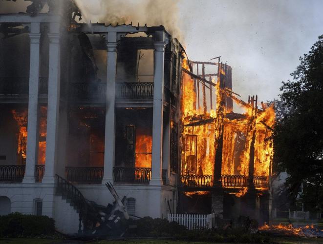 Video of the Nottoway Plantation fire sparks jubilation. It's about anger and pain over slavery, too