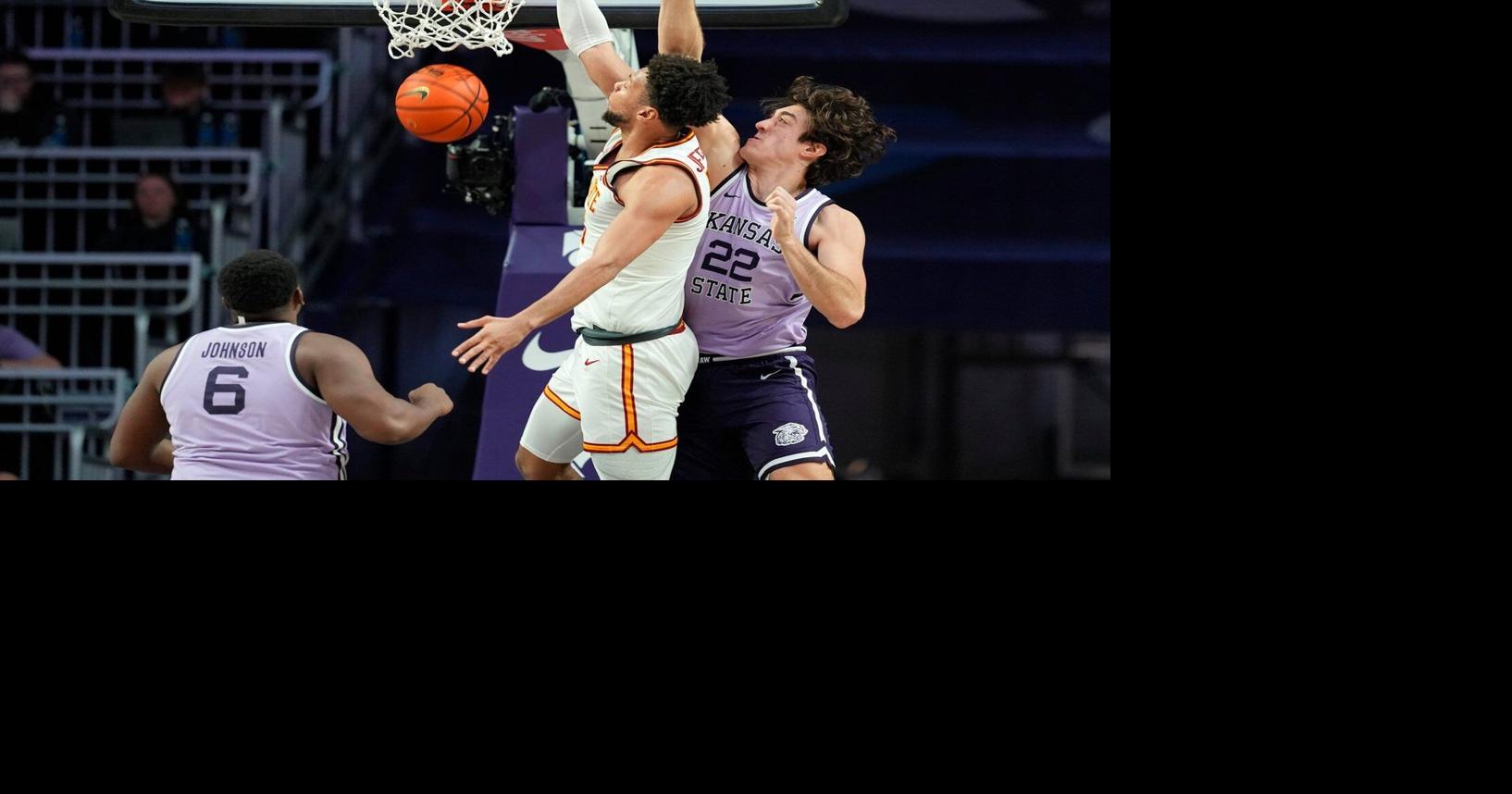 No. 8 Iowa State trounces Kansas State 95-61 behind Joshua Jefferson&rsquo;s 19 points