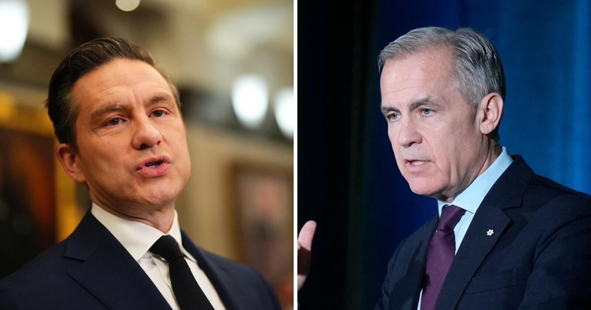 Carney and Poilievre said a lot with their interview choices