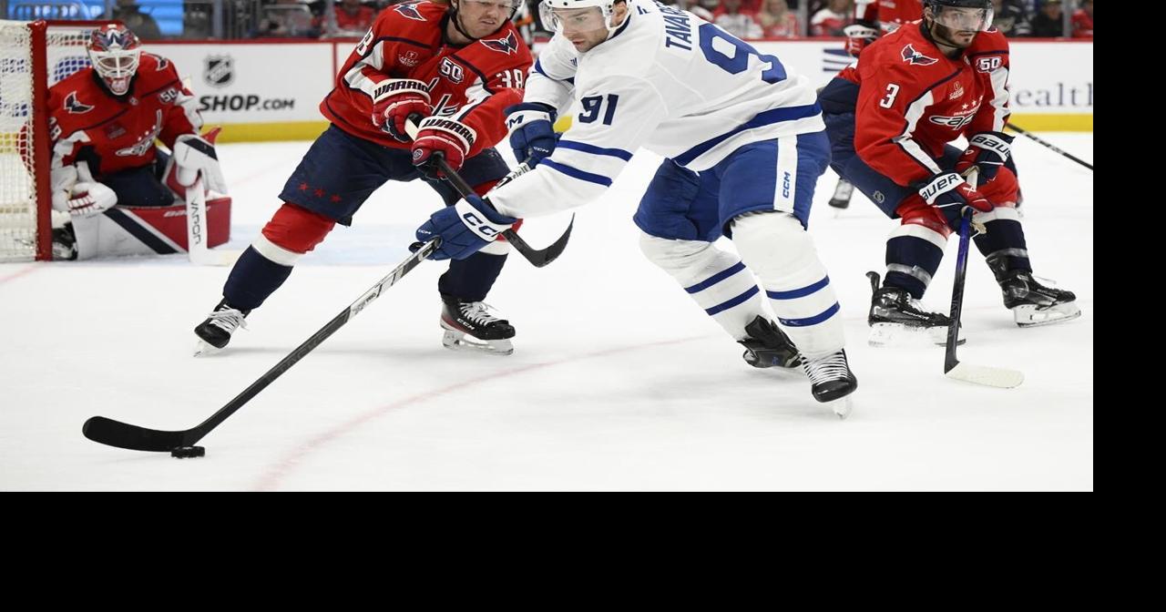 Tavares scores in OT as Maple Leafs rally to clip Capitals 4-3