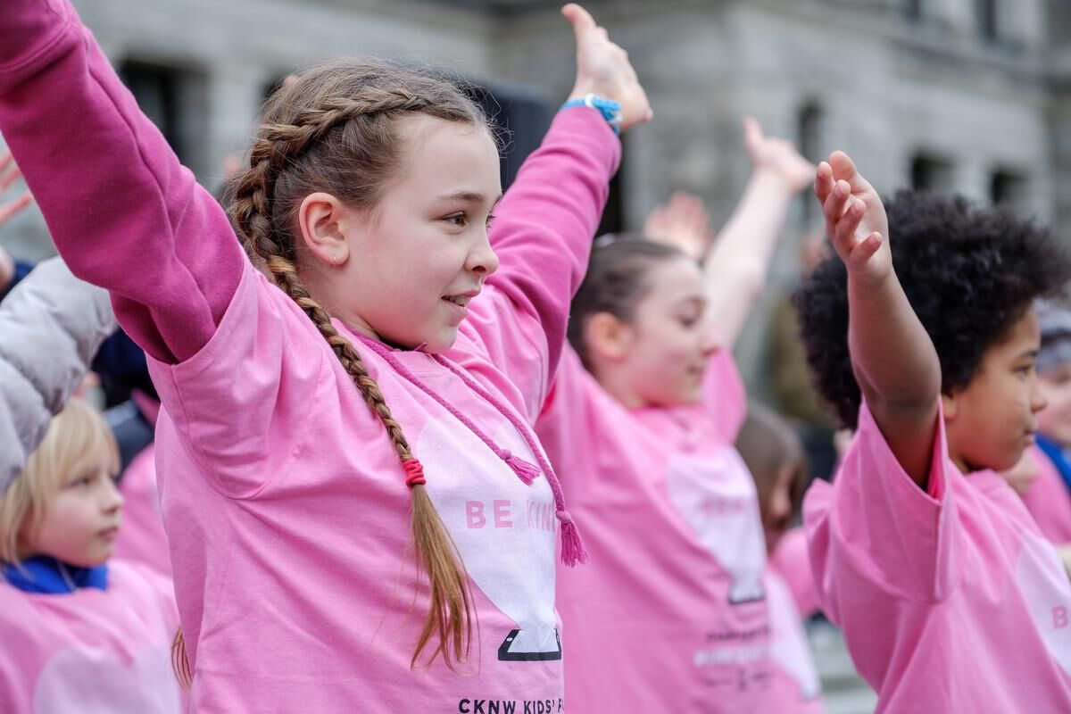 Pink t shirt outlet anti bullying day