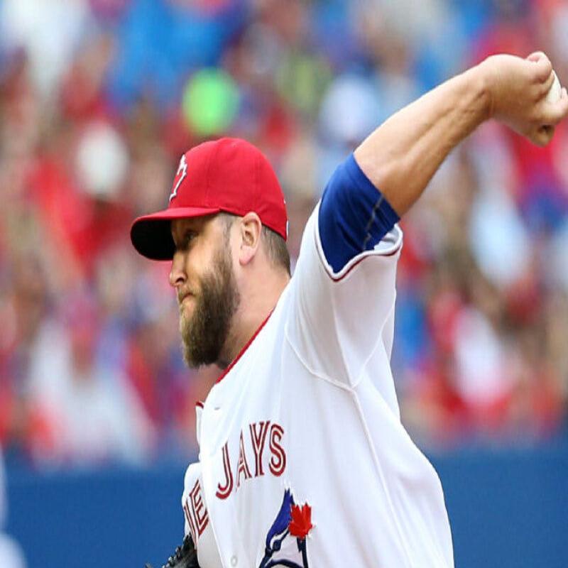 Buehrle first to 8 wins, Blue Jays complete sweep of Red Sox