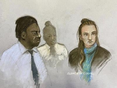 British aristocrat and her boyfriend sentenced to 14 years in prison for killing their newborn