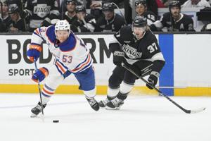 Edmonton's Jeff Skinner finally makes playoff debut after 15 NHL seasons