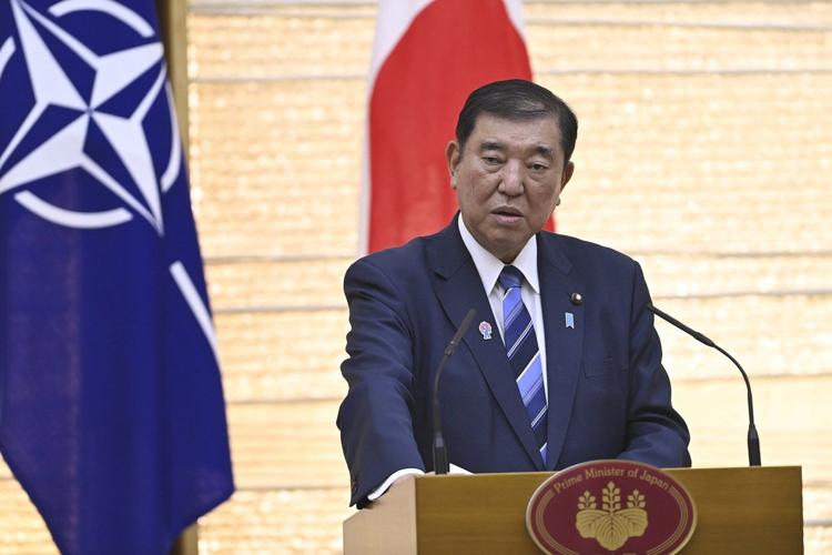 Japan's Ishiba and NATO chief vow to deepen security ties as regional ...