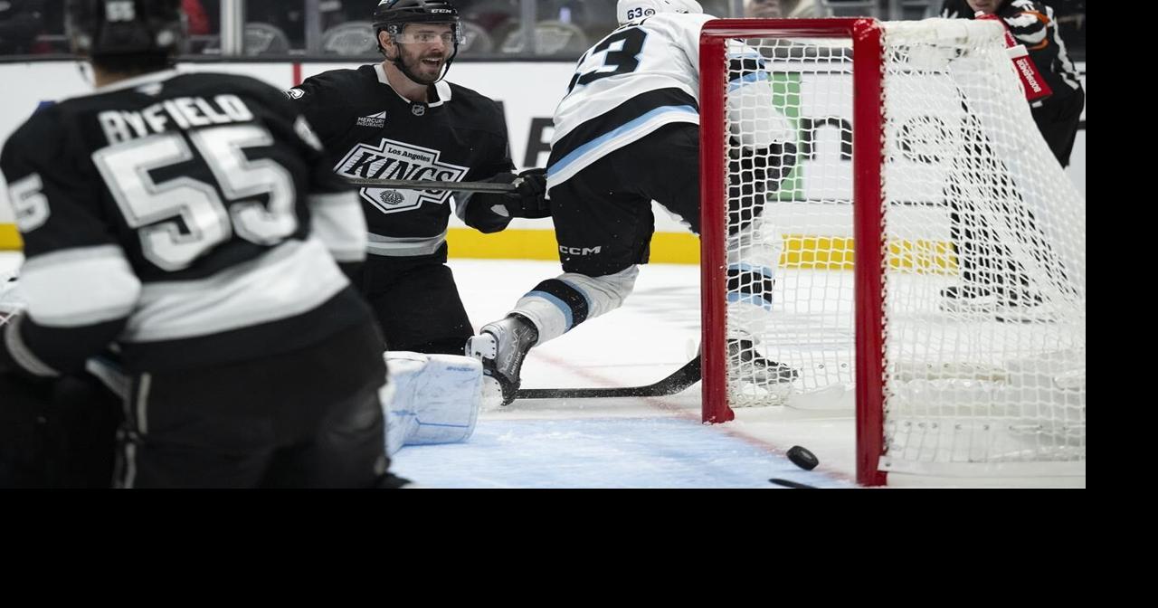 Joel Edmundson scores twice to lead Kings past Utah 3-2