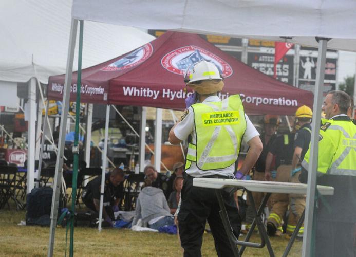 Lightning strike sparks chaos at Whitby Ribfest