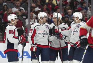 Eller scores twice, Capitals beat Panthers 4-1 as Florida loses 6th out of 7