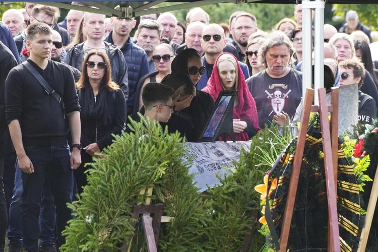 Russian mercenary boss Yevgeny Prigozhin is buried in private, ending ...