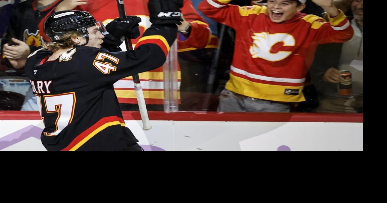 Connor Zary's third-period goal lifts Flames to 3-2 win over Rangers