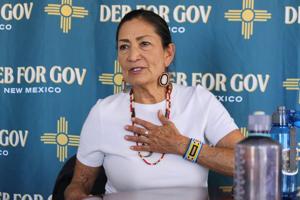 In New Mexico governor’s race, Deb Haaland’s historic bid tests Democrats' political hold