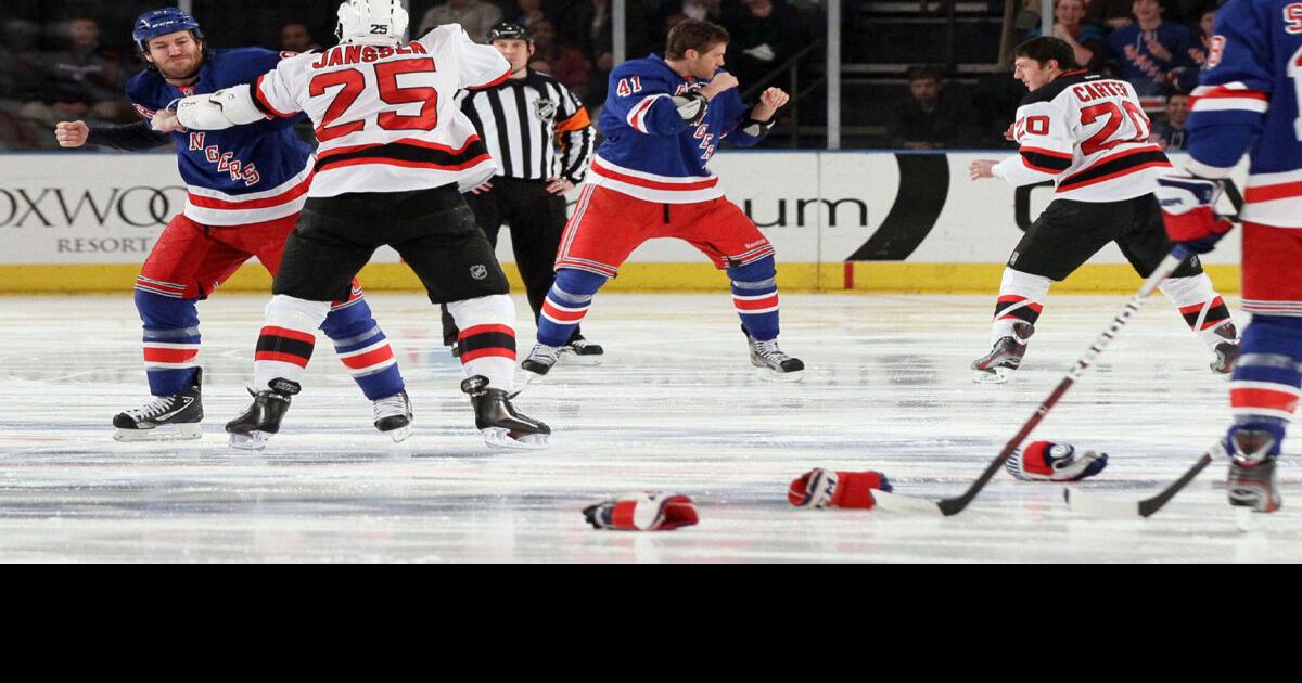 RangersDevils brawl a hit with players and NHL