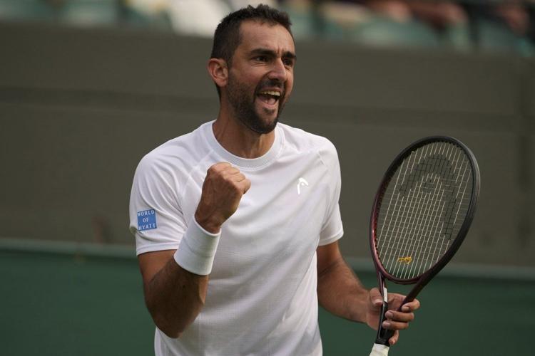Marin Cilic beats No. 4 Jack Draper to lead the way for the 30-somethings at Wimbledon