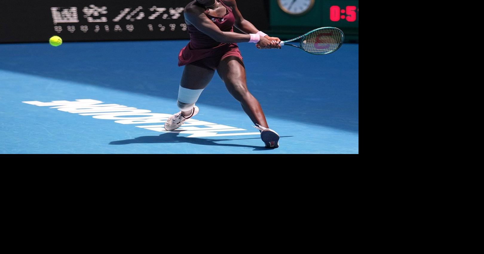 Canadian Vicky Mboko is a quick learner in defeat in Australia against No. 1 Sabalenka