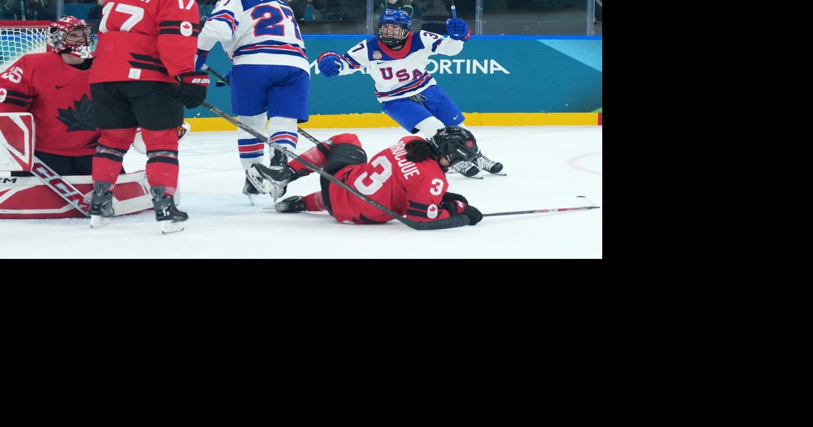 Disconnected Canada blanked 5-0 by archrival United States in Olympic women’s hockey