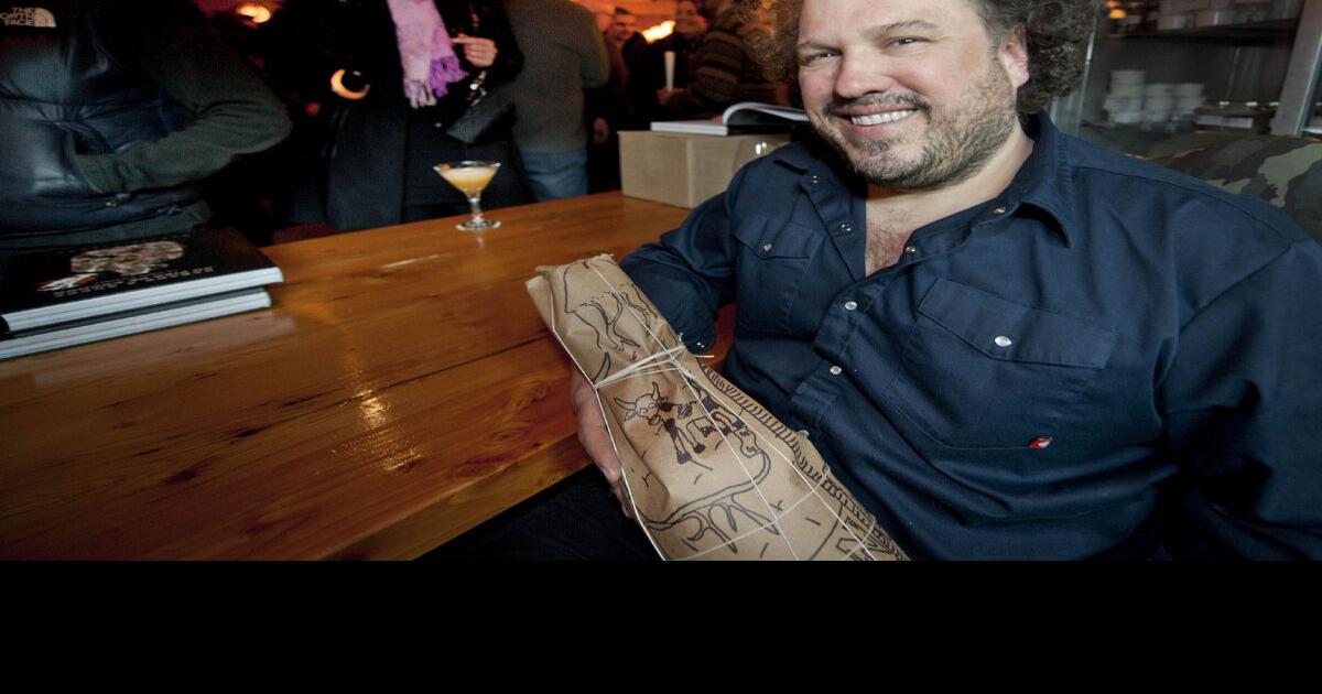 Chef Martin Picard celebrates maple syrup cookbook with sugar shack bash