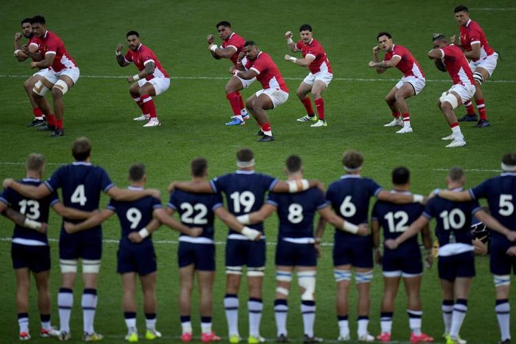 Rested Scotland run away from Tonga 45-17 at the Rugby World Cup and ...