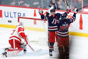 Vilardi scores and adds two assists to lead Jets to a 5-2 victory over Red Wings