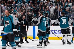 Michael Misa scores in overtime as the San Jose Sharks beat the Winnipeg Jets 2-1