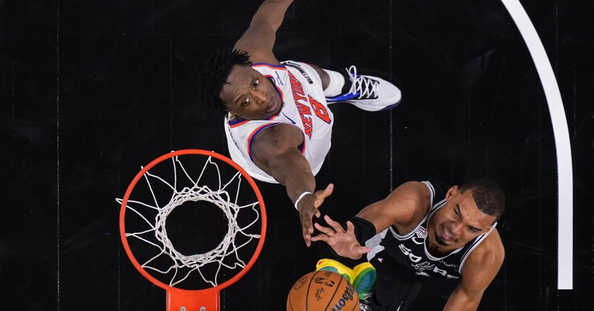 NBA Finals, Knicks vs. Spurs: OG Anunoby helps New York solve its Wemby ...