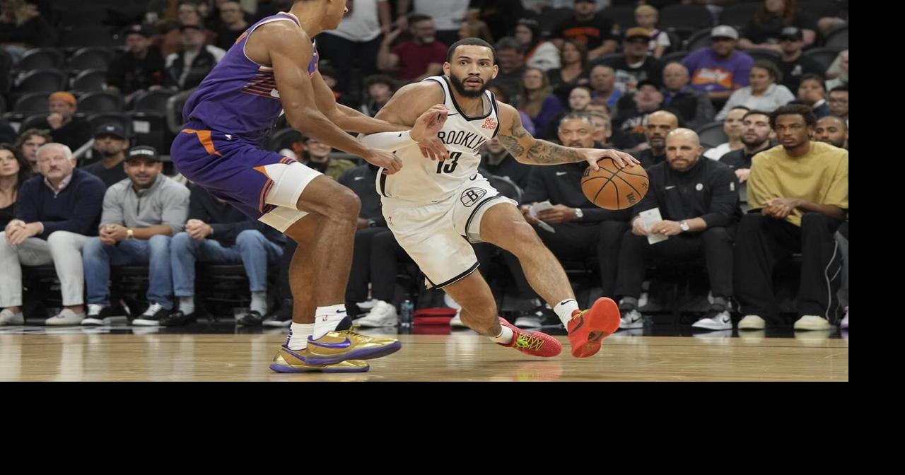 Tyrese Martin scores a career-high 30 points, leading the Nets past the Suns 127-117