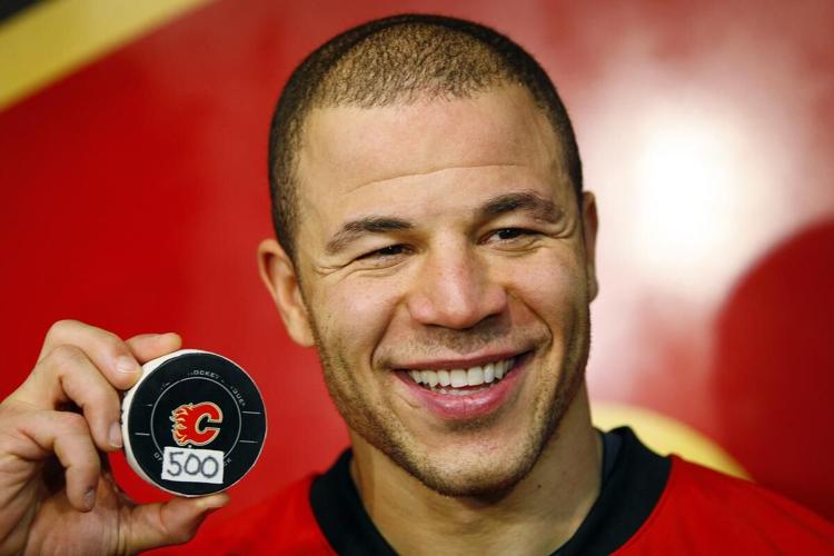 Flames honouring Jarome Iginla's legacy with Black History Month