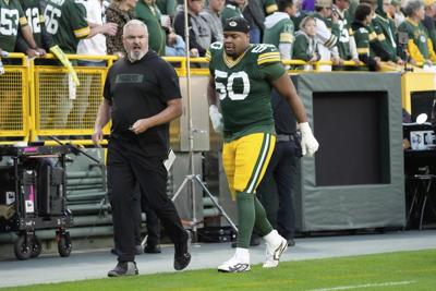 Packers' offensive line missing Zach Tom and Aaron Banks vs. Commanders