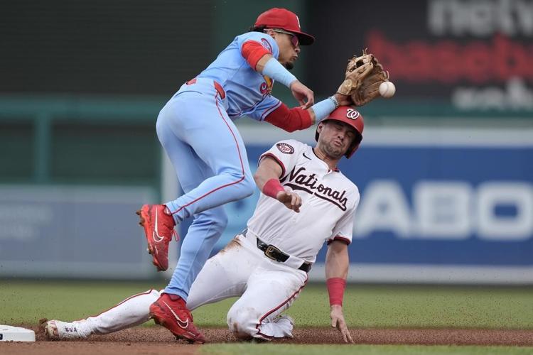 Top prospect James Wood hits first major league homer as Nationals