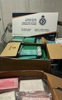 Over 100 kilos of cocaine seized at Sarnia border crossing