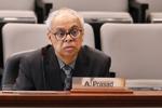 Arvin Prasad at a City of Hamilton council meeting.