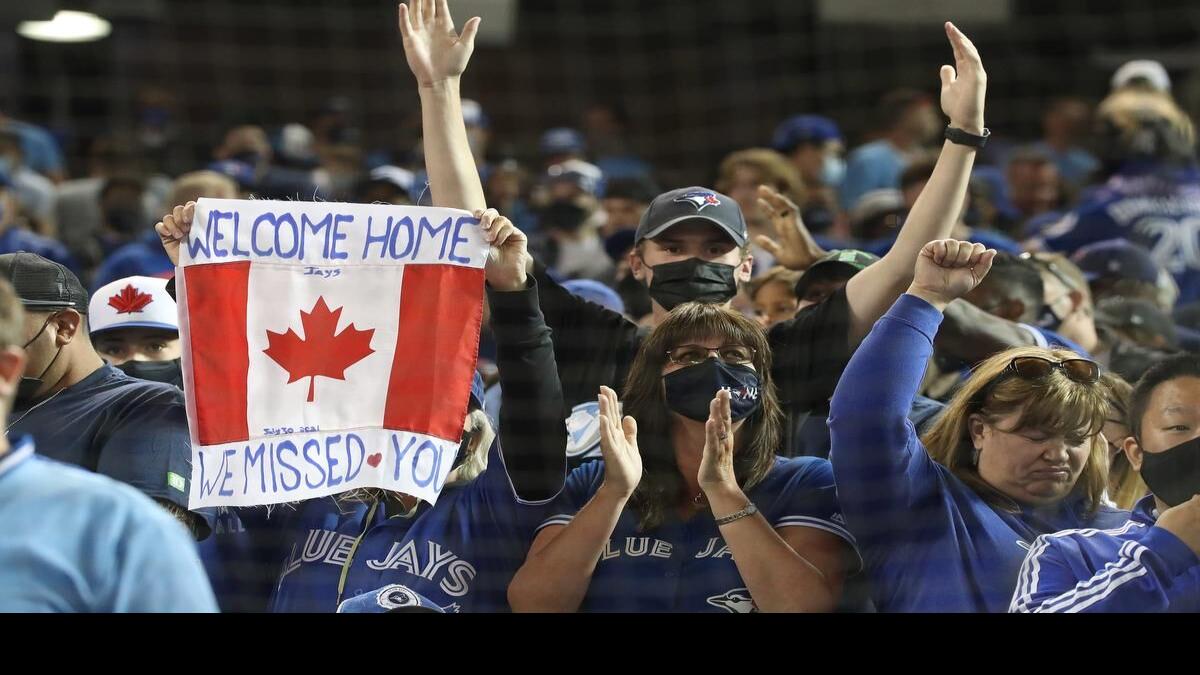 Toronto Blue Jays Fans Welcome Sign