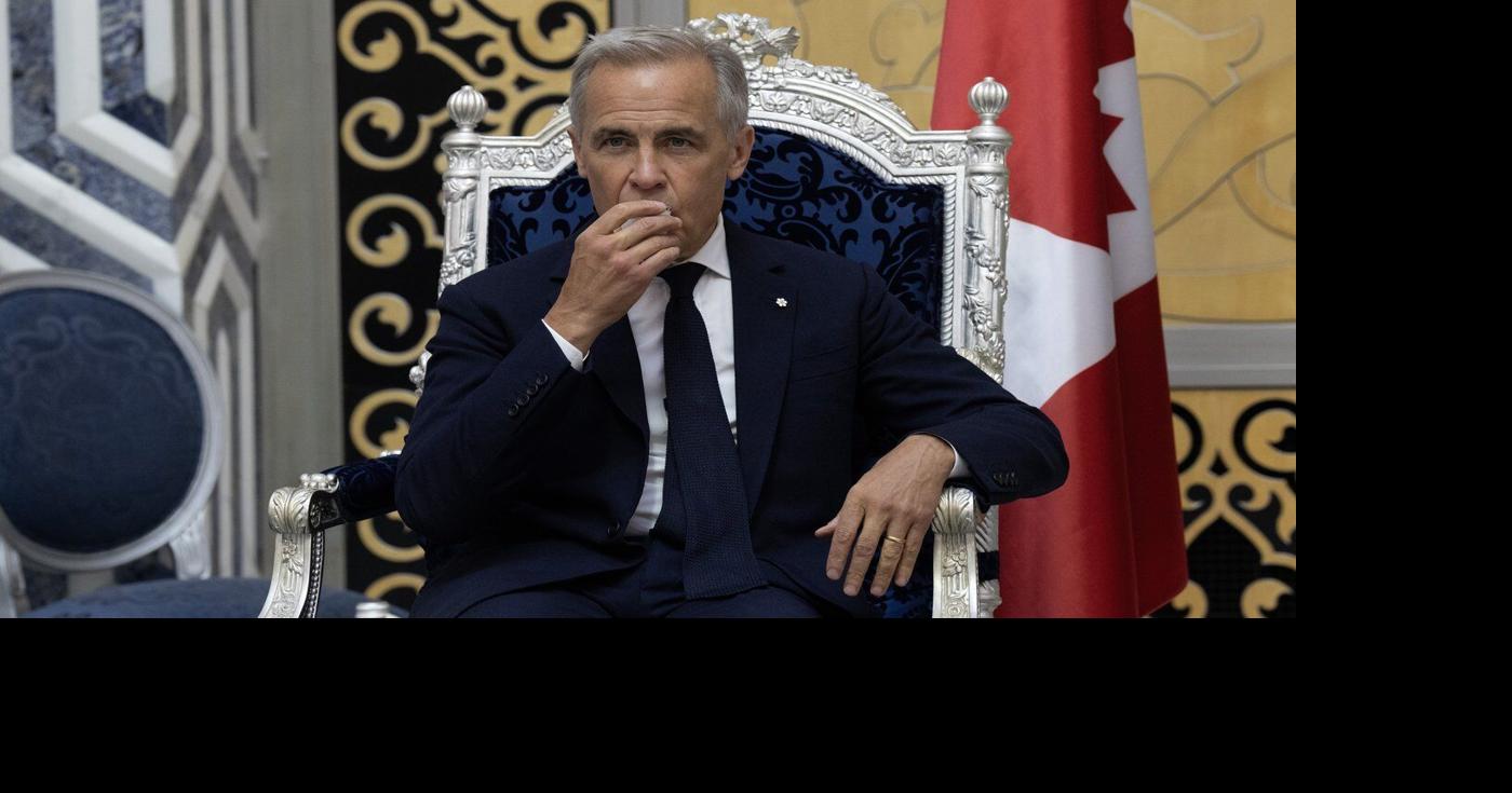 PM Carney gifted pistol by Turkey's president at NATO